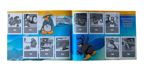 Album Vazio Club Penguin Desafio Ninja Cards 2013 Topps