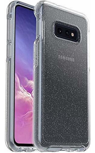 Funda Para Samsung Galaxy S10e Transparente Puntos Blancos