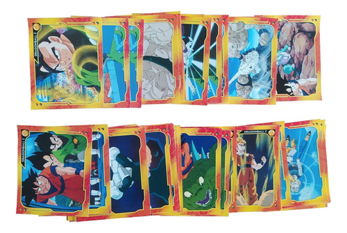 Figuritas Dragon Ball Z 3 X 5 (2008 - Navarrete)