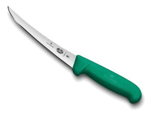 Cuchillo Deshuesador Curvo Victorinox® Verde, 15cm Color Verde 5.6604.15
