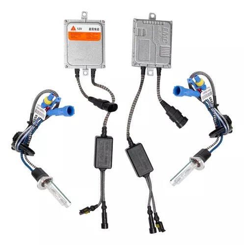 Kit de 2 Focos H7 de Luz Blanca Tipo Xenón de 55 W