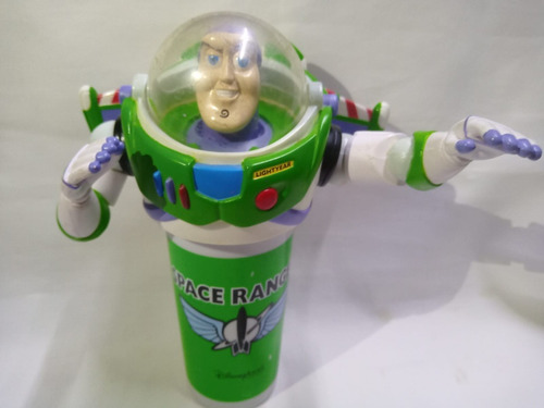 Vaso Figura De Buzz Lightyear Disneyland Pixar Toy Story 2 (Usado)