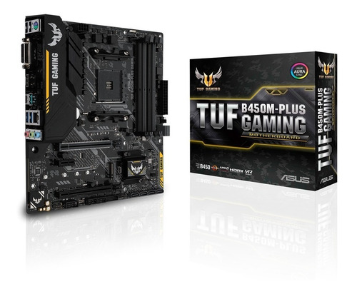 Imagen 3 de 3 de Placa Madre B450m Asus Tuf