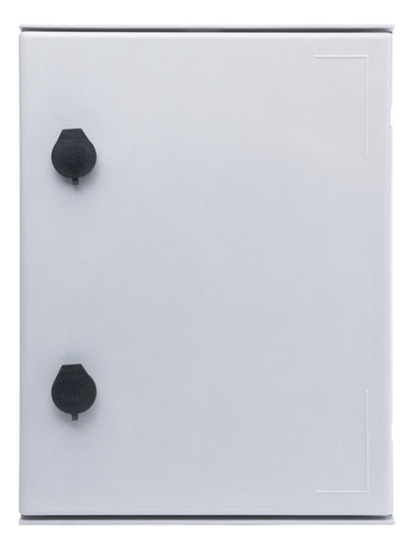 Gabinete Exterior 30x40x20cm Incluye Chapa Y Llave Precision Color Gris