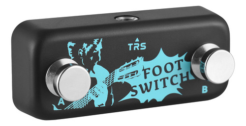 Footswitch Pedal Dual Effect Controller A B Channel 6.35mm