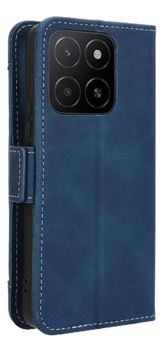 Carcasa For Honor X5b Plus 4g Cartera De Cuero Con Cierre