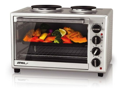 Horno Electrico 50 Litros Atma Con Anafe Hg5022api 