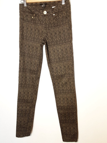 Imagen 4 de 10 de Pantalón H&m Estampado Con Bolsillos, Talla Eur 34
