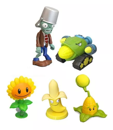 Plantas Vs Zombies Set De Figuras Coleccionable Juguetes