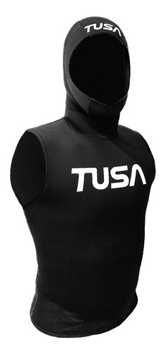 Chaleco Con Capucha Neopreno 3 Mm Para Buceo Marca Tusa