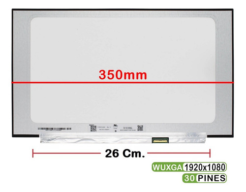 Pantalla Compatible Ne156fhm-n51 Display 15.6 30 Pines