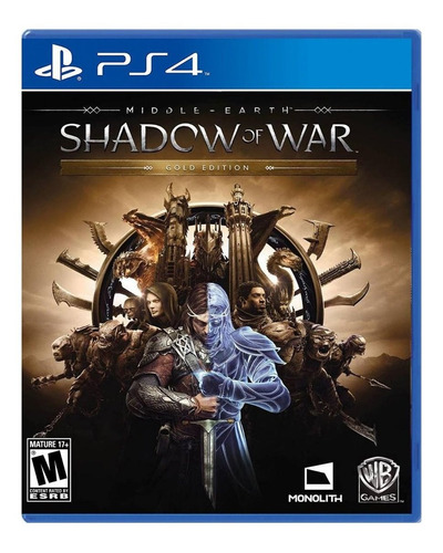 Middle Earth Shadow Of War Gold Edition Ps4 Fisico Original 
