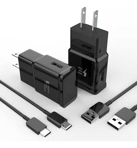 Cargador De Pared Rápido Usb C Samsung Galaxy Tipo Adaptador