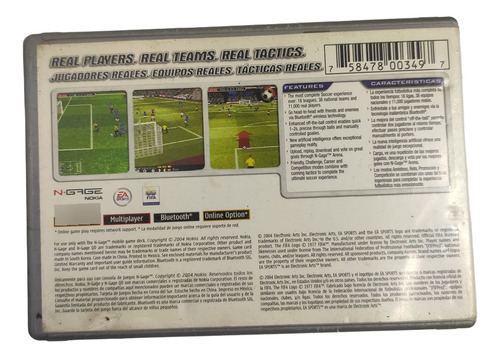 Fifa Soccer 2005 Para Nokia N-gage (Usado)