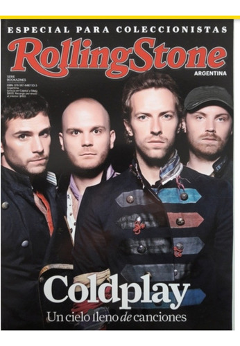 Revista Rolling Stone Coldplay- Especial Para Coleccionistas