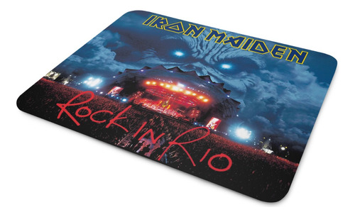 Mouse Pad Iron Maiden - Rock In Rio