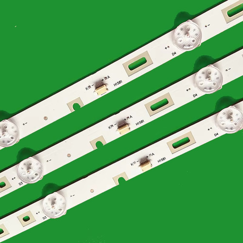 3 Tiras De 7 Leds Compatible Con E2sw3918