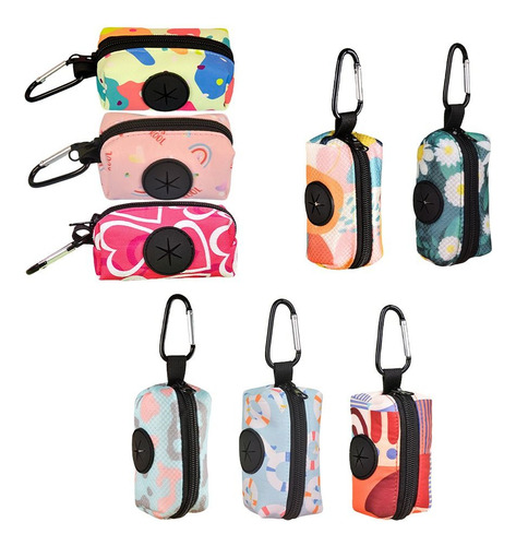 Dispensador De Bolsas Para Excrementos De Perro Con Estampad