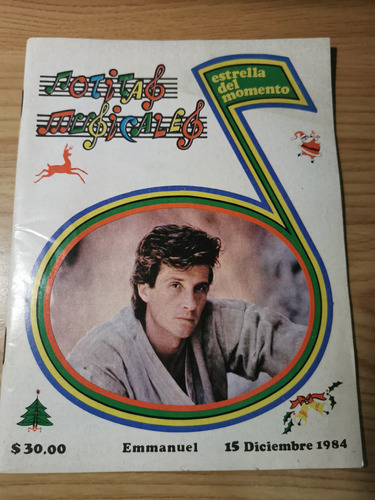 Revista Notitas Musicales Emmanuel 1984