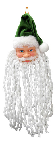 Adorno Colgante De Cabeza De Papá Noel Para Árbol De