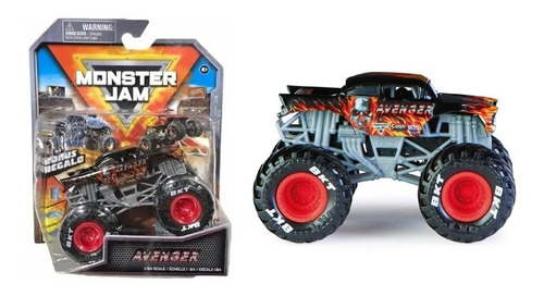 Spin Master Monster Jam Avenger 1:64 Autito Camioneta