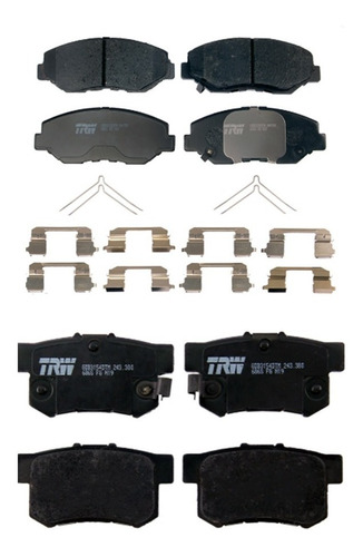 Kit Balatas D/t Ceramica Trw Civic Si 1.8 2014