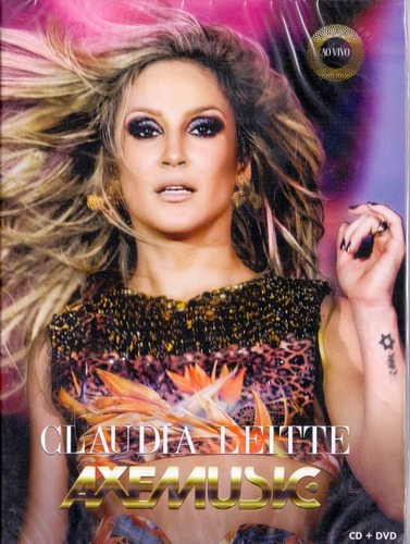 Dvd+cd Claudia Leite - Axe Music Ao Vivo
