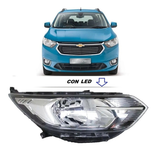 Optica Chevrolet Spin Ltz 2019 /2020 /2021/2022  Con Led