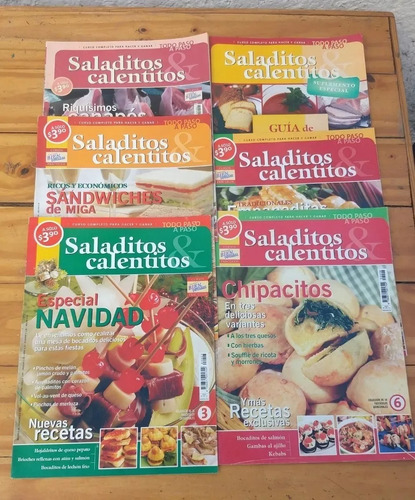 4 Revistas Saladitos & Calentitos (Usado)