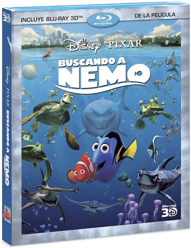 Blu-ray 3d - Pelicula Buscando A Nemo Finding Nemo