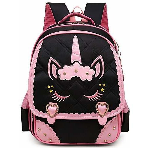 Moonmo Cute Unicornio Cara Diamante Impermeable J2vdl