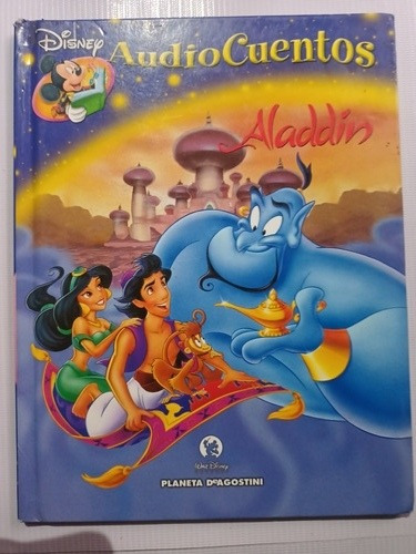 Libro Audiocuentos Disney Aladdin 