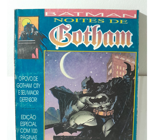 Hq Batman Especial Noites De Gotham Formatinho Abril 94 Rjhm