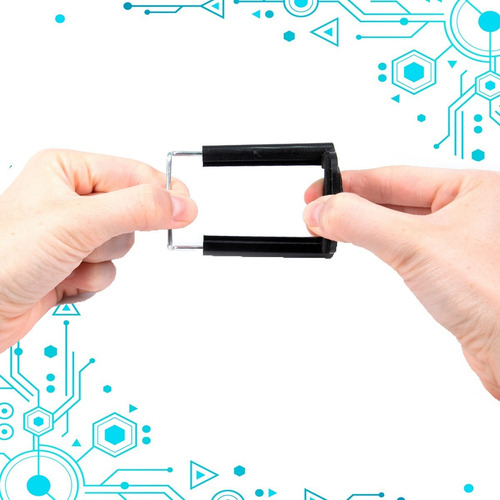 Imagen 3 de 6 de Base Soporte De Tripié Adaptador Para Celular Android iPhone