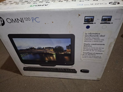 Hp All In One Omni 120 Pc Ssd 240 Windows11 Home Negro (Reacondicionado)