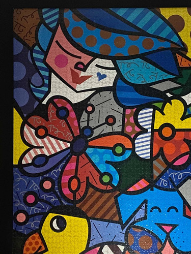 Quebra Cabeça Romero Britto 5.000 Pçs - Brittos Garden (Usado)