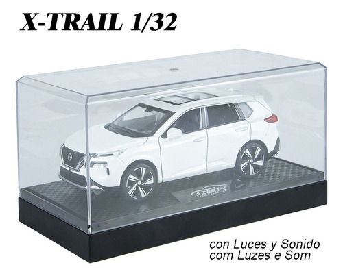 Nissan X-trail Miniatura Metal Coche Con Expositor Acrílico