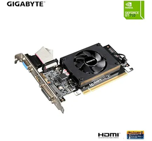 Tarjetas Graficas De Video Gigabyte 2gb Ram Gv-n710d3-2gl Re