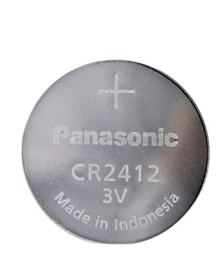 Pila Cr2412 3v Panasonic Sensor Alarmas Auto Llaves Reloj