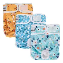 Comprar Paquete De 3 Pañales Reutilizables Sin Fugas Talla S