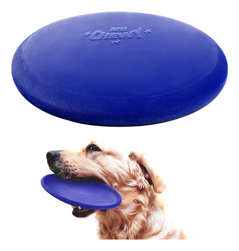 Superchewy Tough Flying Disc Toy | Garantía De Reemplazo De 