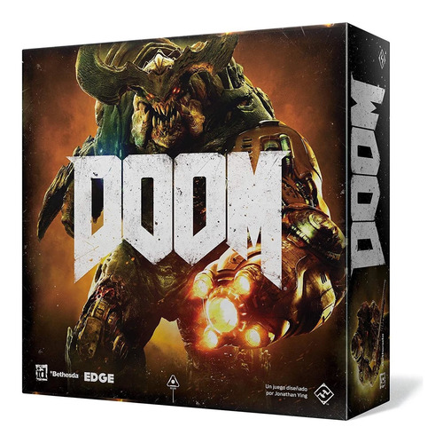Doom The Board Game Second Editio Juego De Mesa