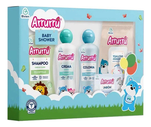 Kit De Aseo Para Bebe Arrurru