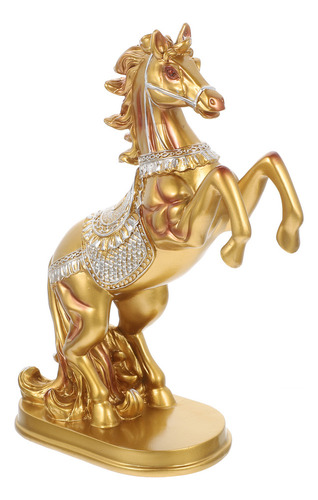 Y Y Estatua De Caballo Criando Adornos De Caballos