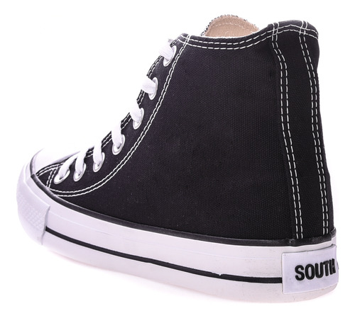 Zapatillas Botitas South 1 Mujer New Bullet Ca Negras