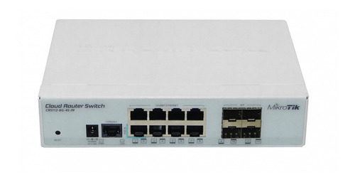 Conectividad Switch Router Mikrotik Crs112-8g-4s-in No-rack