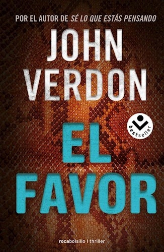 El Favor - Serie Dave Gurney 8 - John Verdon, De Verdon, John. Editorial Roca Bolsillo, Tapa Blanda En Español