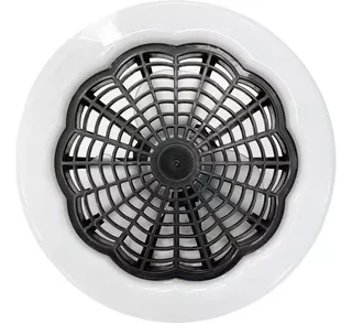 Ventilador de torre Consul E27 turbo negro de abs, 23 cm de diámetro 48.6 110 V/220 V