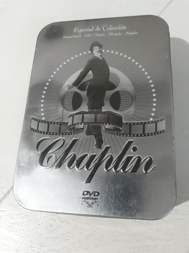 Chaplin Metal Box Dvds 