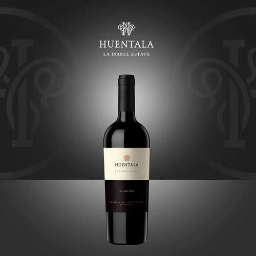 Huentala Wines La Isabel Estate tinto Malbec 750ml botella Huentala Wines Huentala La Isabel Estate - Tinto - Malbec - 2018 - Botella - Unidad - 1 - 750 mL